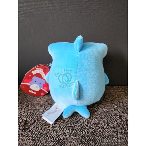 Squishmallows Nitro the Hammerhead Shark 5 Inch With Hearts - Picture 3 of 3